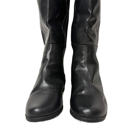 Lane Bryant 50/50 Faux-Leather Over-The-Knee Riding Boots size 9 Wide Calf - Picture 9 of 14